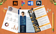 create a professional cv and resume design