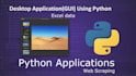build custom tkinter and pysimplegui applications