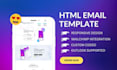 code HTML email template, responsive  newsletter design