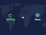 develop springboot rest or graphql react full stack apps