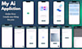 convert figma, adobe xd, and PSD to a professional flutter mobile app