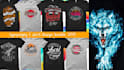 graphic t shirt design, streetwear, anime, typography, bulk