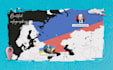 create a travel route map animation video , vox style