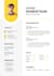 create professional resume design and CV design