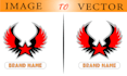raster to vector tracing or convert to vector ai perfectly