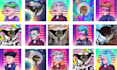 generate unique nfts in GIF format with custom rarities