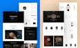 design a custom ecommerce website UI UX in figma