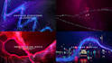 create cinematic inspiring particles titles animation