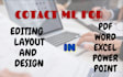 format microsoft word document, layout, and redesign professionally