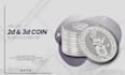 do 2d with 3d render coin design
