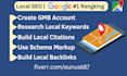 rank your local business website and google business profile