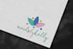 make a wonderfully feminine, line logo design