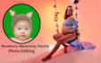 newborn, maternity, children, family, and model photo retouching in photoshop