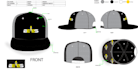 design a  cap and hat  design with your idea