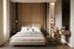 design luxury bedroom interior with photorealistic 3d rendering
