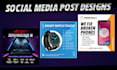 design awesome social media posts for your business