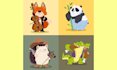draw 2d vector character illustration for you