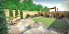 design your landscape backyard, pool, patio 3d visualization