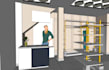 create accurate sketchup 3d model from floor plans