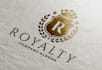 design luxury royal and heraldic crest logo