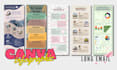 design canva newsletter, magazine, flyer, poster