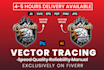 create vector files from your raster images