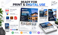 design a professional print ready business flyer