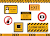 design safety boards caution signs and hazard posters