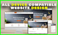 create a single page website or one page website or wordpress landing page