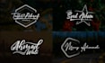 design unique signature, cursive, autograph handwritten logo