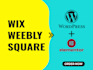 convert website wix, weebly, squarespace to wordpress elementor