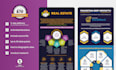 design creative infographics, flowcharts and diagrams