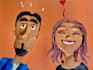 mold an animated clay character of yourself
