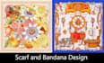 create scarf bandana digital pattern design