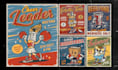 design vintage and retro poster, flyer, sticker, and banner