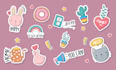 design custom motivational stickers, funny and cute stickers