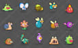 create simple 2d game characters