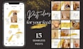 design themed instagram puzzle posts grid and feed