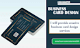 create unique business card design