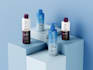 do luxury shampoo, conditioner, serum, oil label and packaging design