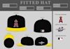 design 3d mockup and techpack of hat, cap and hoodie