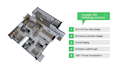 model 3d and render your floor plan very fast