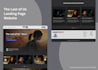 design your modern responsive html landing page