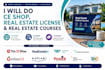 do ce shop, real estate course, license, and continuing education