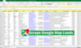 scrape google maps business leads and b2b lead generation