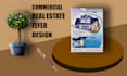 design commercial real estate flyers