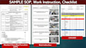 write standard procedure sop, wi, policy, manual etc