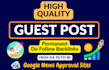 write and publish dofollow guest posting backlink and high da guest post service
