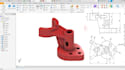 do 2d drawing and 3d modeling in solidworks, fusion 360, creo, catia, inventor