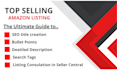 do amazon listing writing with SEO listing optimization